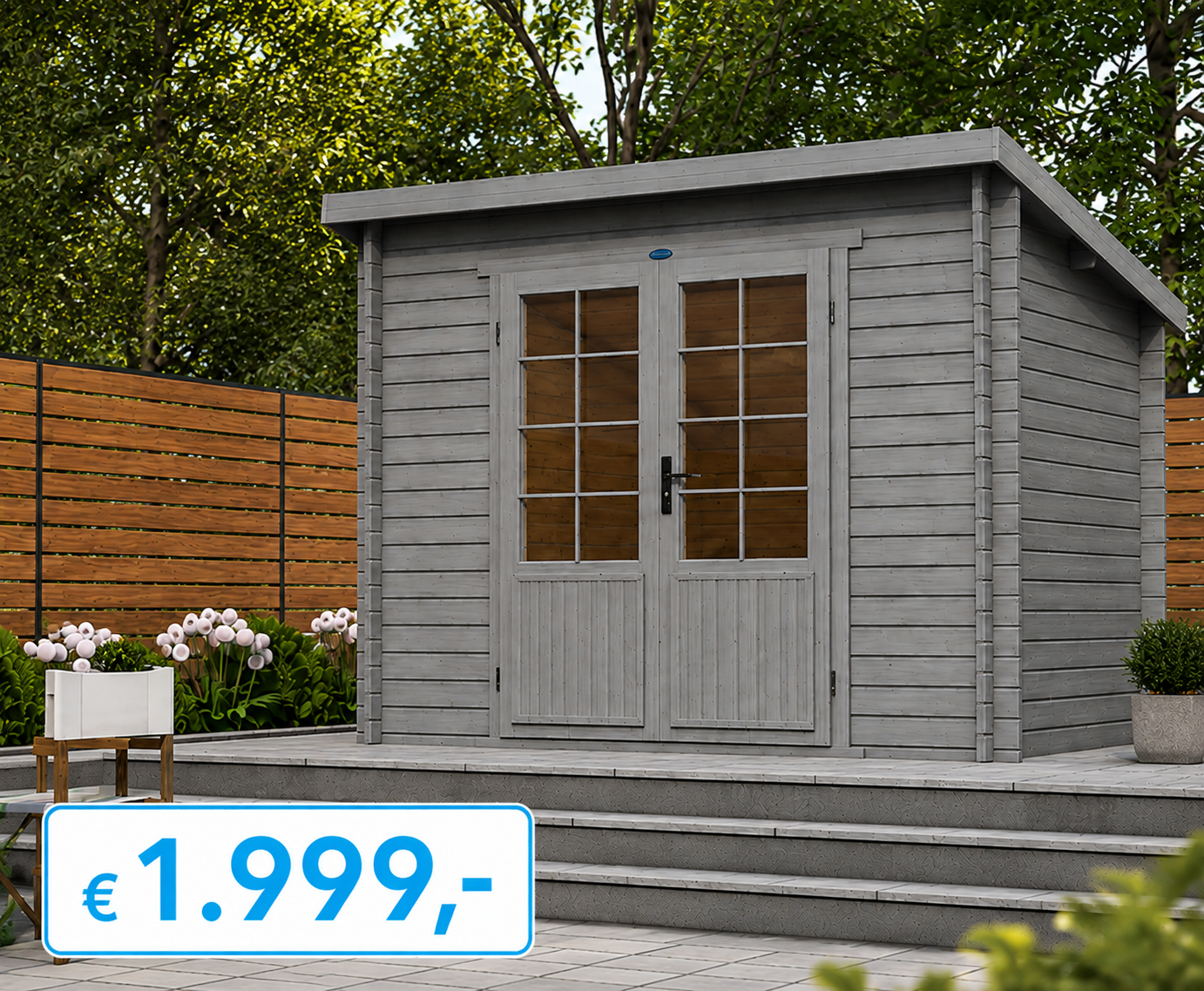 blokhut aanbieding