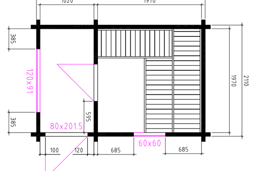 3432S 70Mm Plattegrond