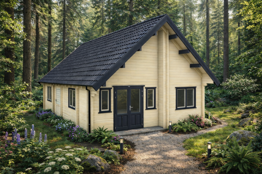 Recreatiewoning Gecoat RAL9001 9005