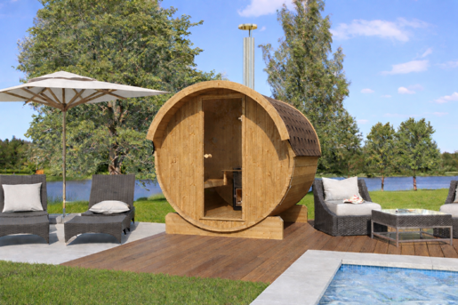 Barrelsauna 2.2 Thermowood