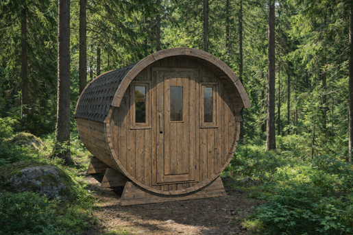 Campingbarrel 3.3 Render Thermowood