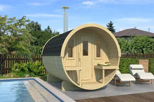 Barrelsauna 2.5 Render 2