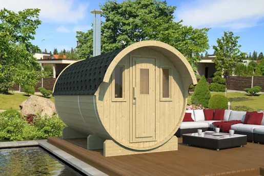 Barrelsauna 3.3 Render 3
