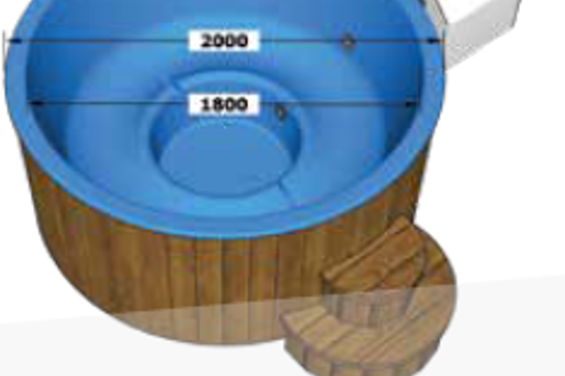 Binnenkant Hottub Extern