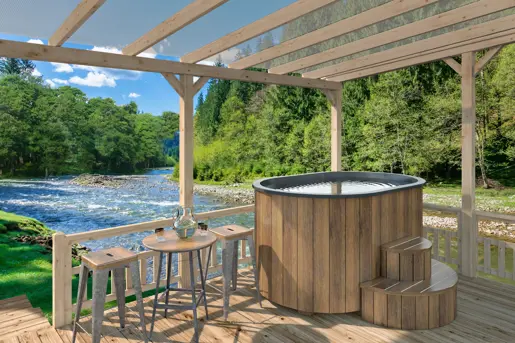 Hottub Ovaal 190 X 120 EXT Render 1