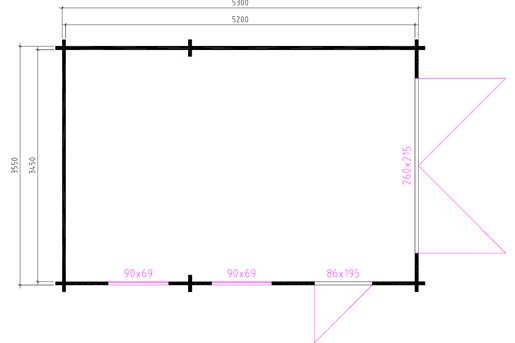 3755 M Plattegrond