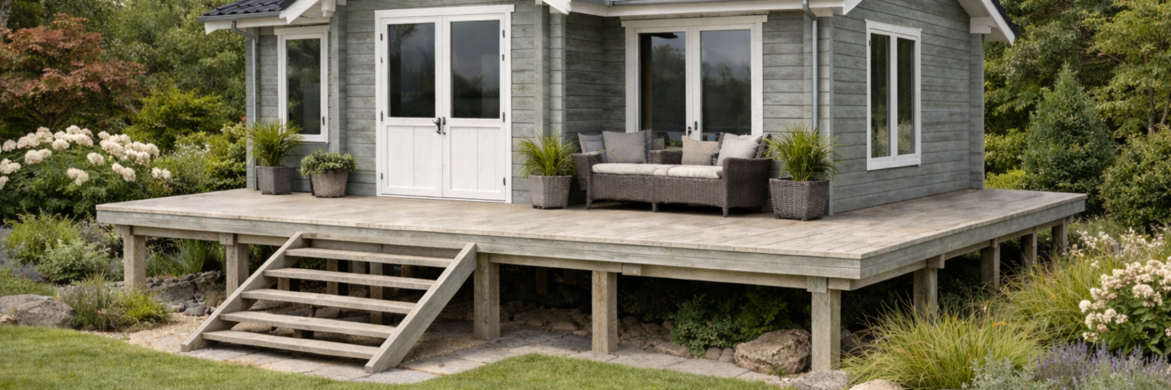 Tuinlodge Gecoat RAL7040 9010