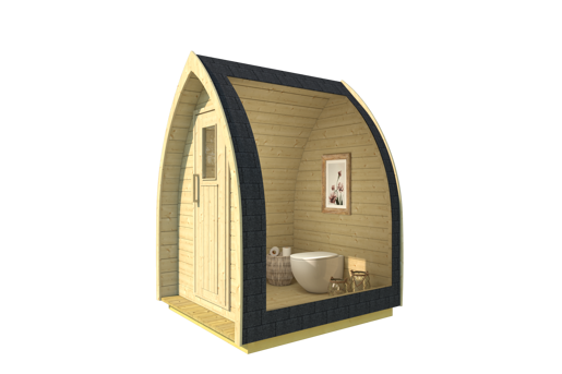 Camping Toilet Render 3