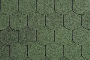 Beverstaart dakshingles - Groen