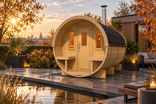 Barrelsauna 4.0 Najaar Nieuw