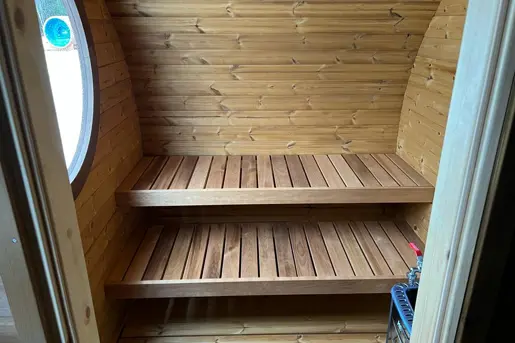 Barrelsauna Ovaal 1.95 Foto 4