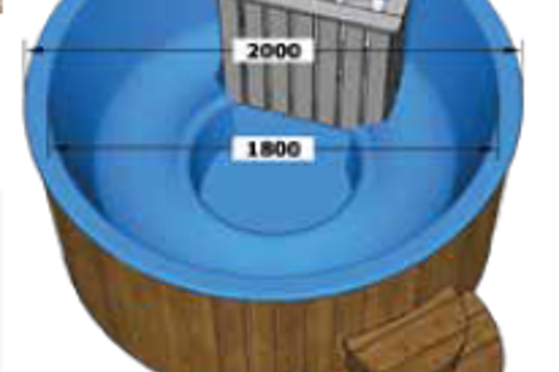 Binnenkant Hottube