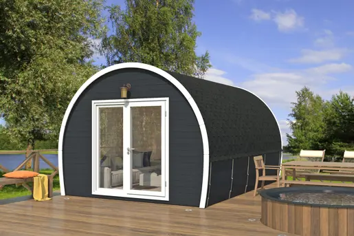 Camping Pod Western Render 2