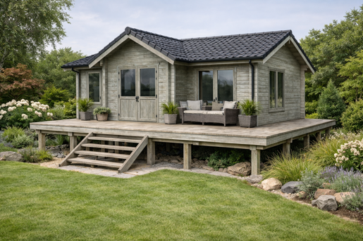 Tuinlodge Geimpregneerd.