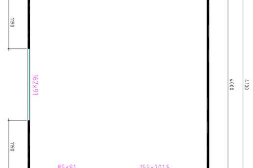 4 X 4 Plattegrond