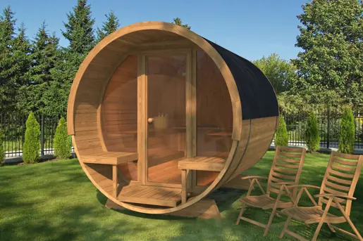 Barrelsauna 2.8 Deluxe Render 1