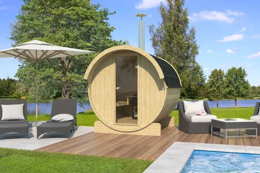 Barrelsauna 2.2 Render 1